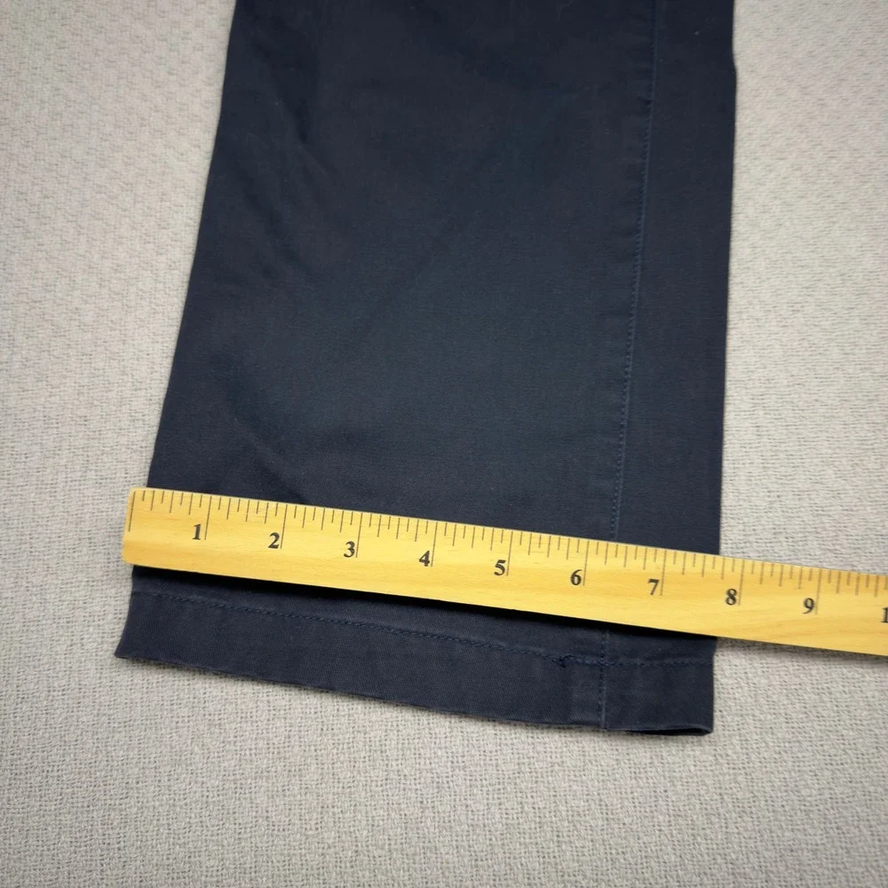 Banana Republic Pants Mens 33x32 Navy Blue Kentfield Twill Cotton Chino Office